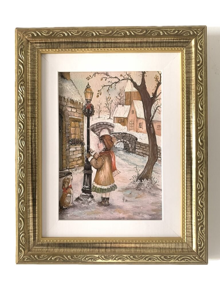 Quadro O Espírito do Natal II - Reprodução Artística