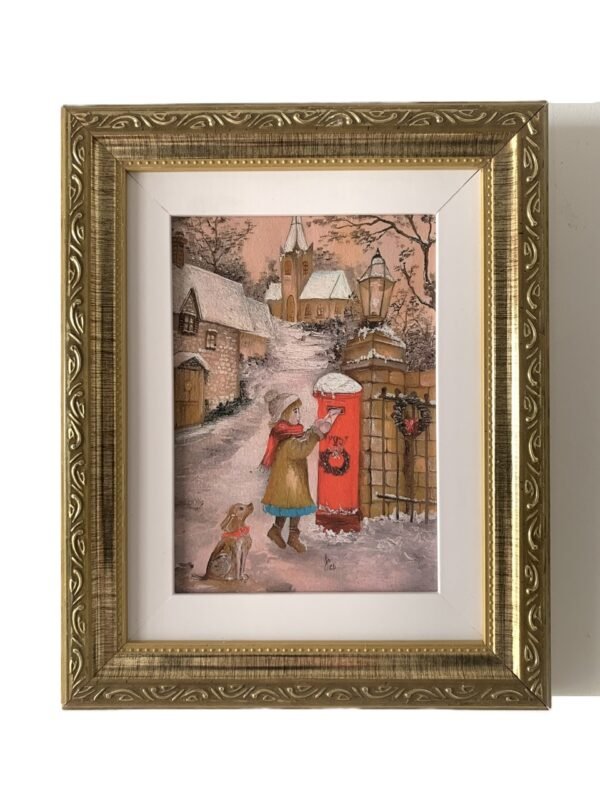 Quadro O Espírito do Natal I- Reprodução Artística - Imagem 2