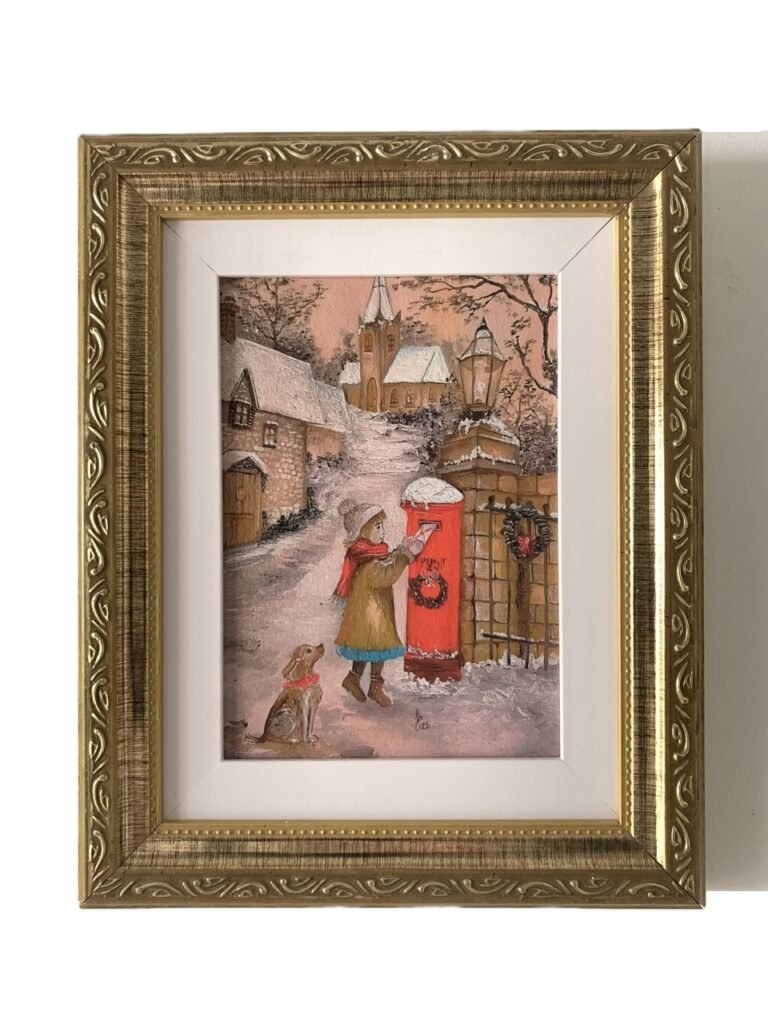 Quadro O Espírito do Natal I- Reprodução Artística
