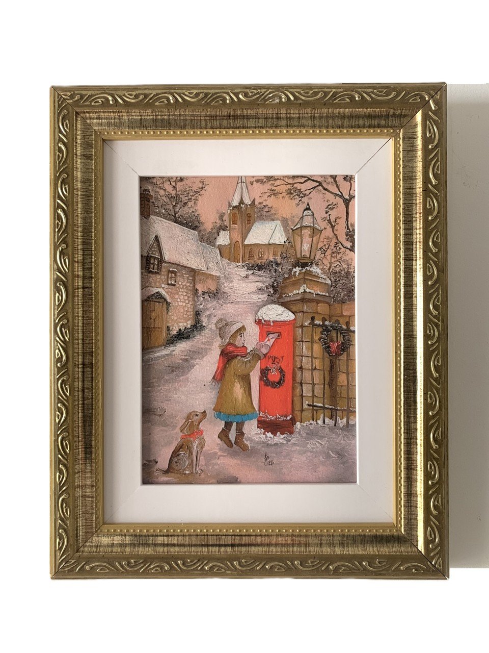 Quadro O Espírito do Natal I- Reprodução Artística - Imagem 2