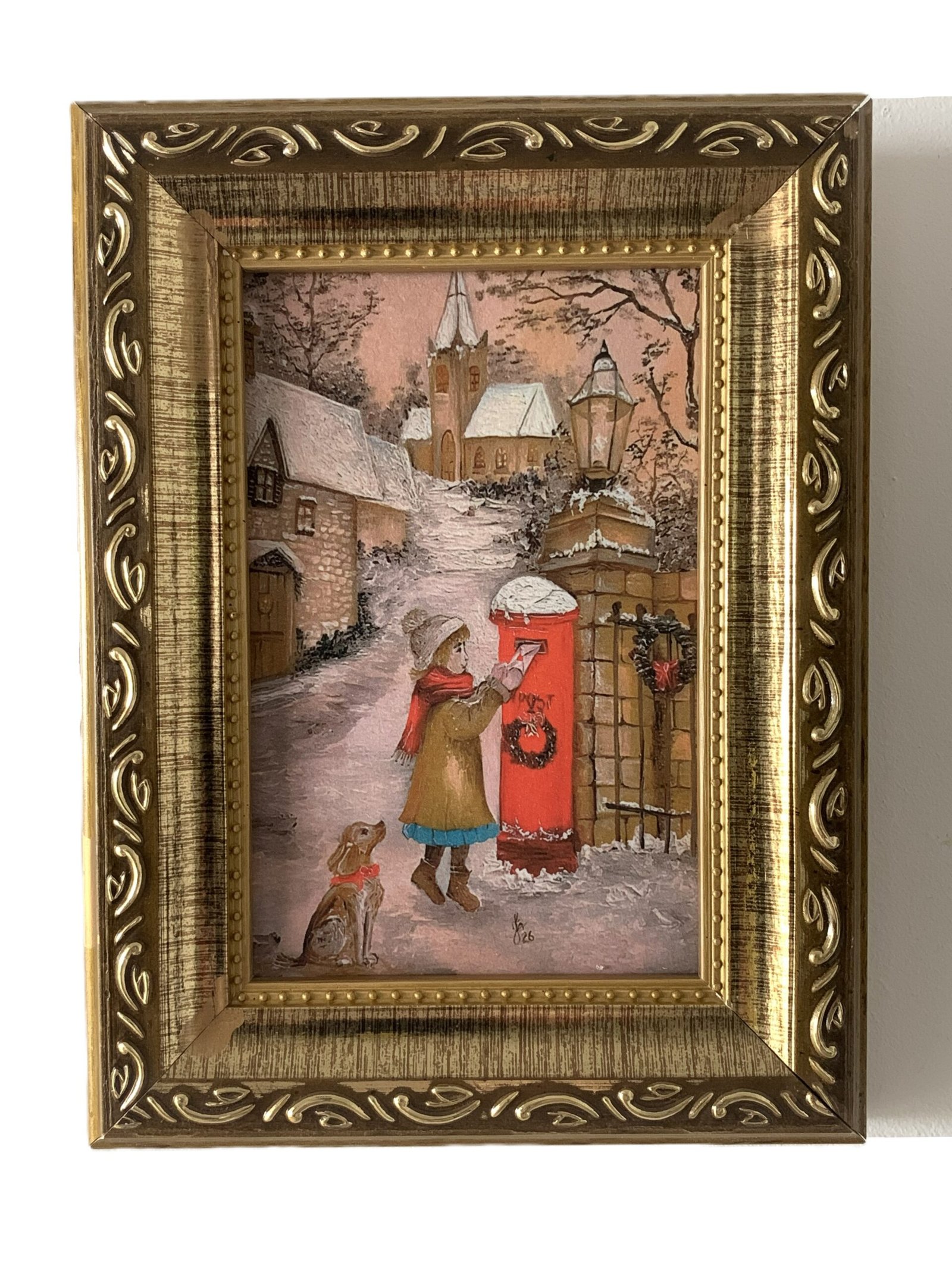 Quadro O Espírito do Natal I- Reprodução Artística - Imagem 1