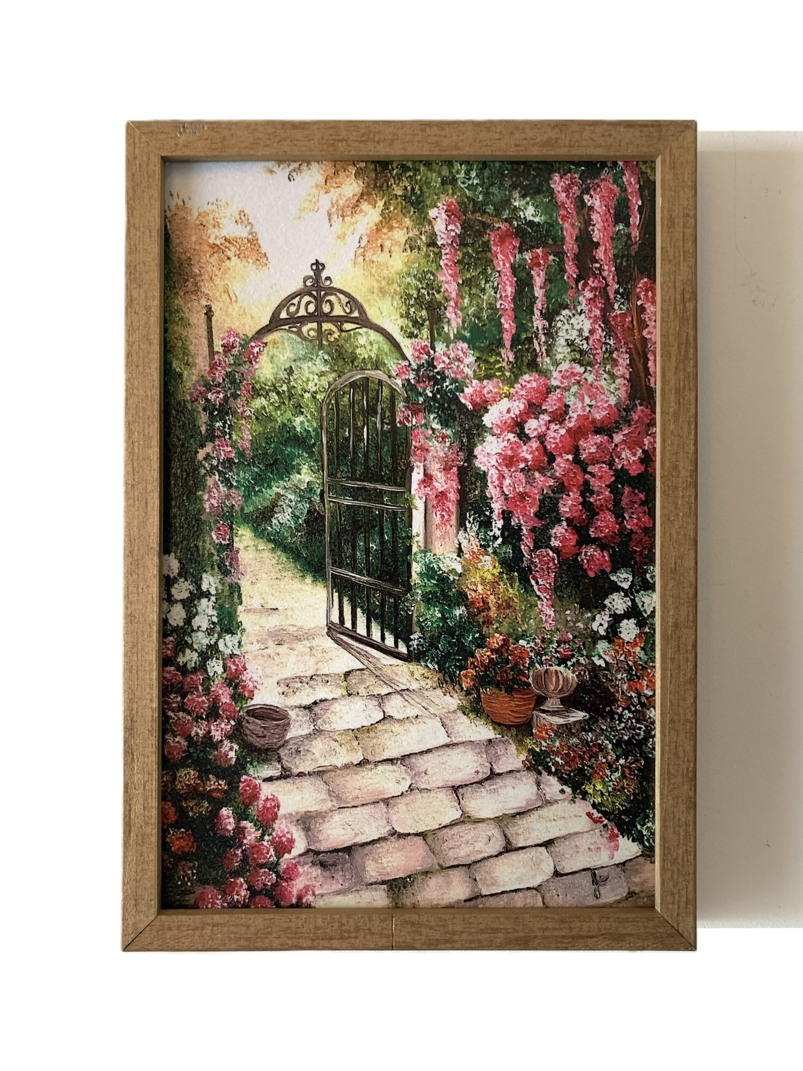Quadro Jardim Italiano - Reprodução Artística - Imagem 3