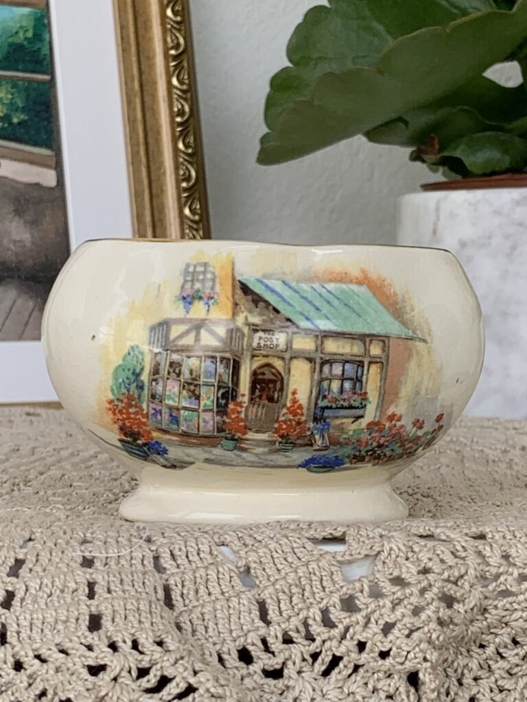 Açucareiro Inglês Sandland Ware The Posy Shop