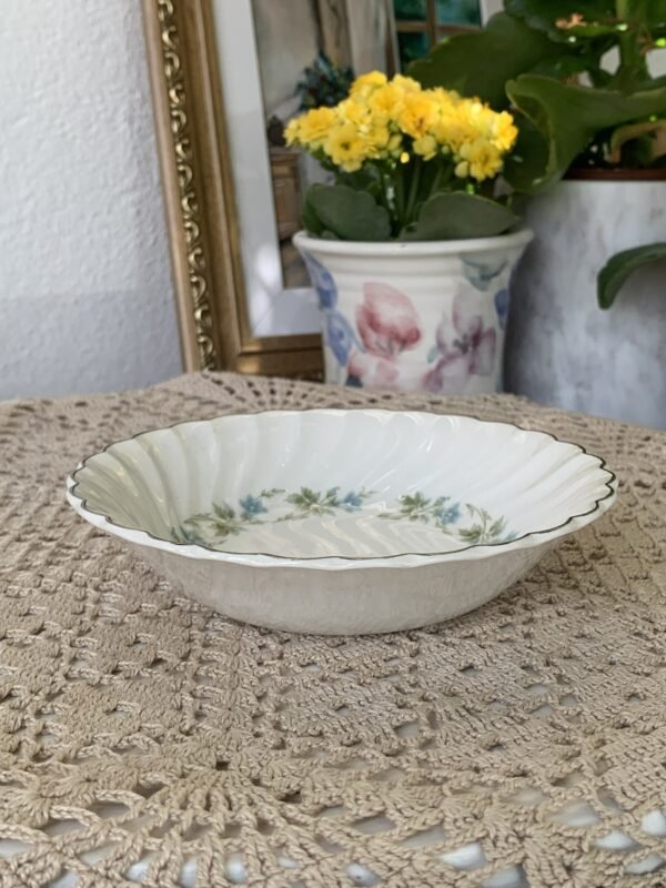 Finger Bowl Johnson Bros com Guirlanda Azul e Verde - Imagem 3