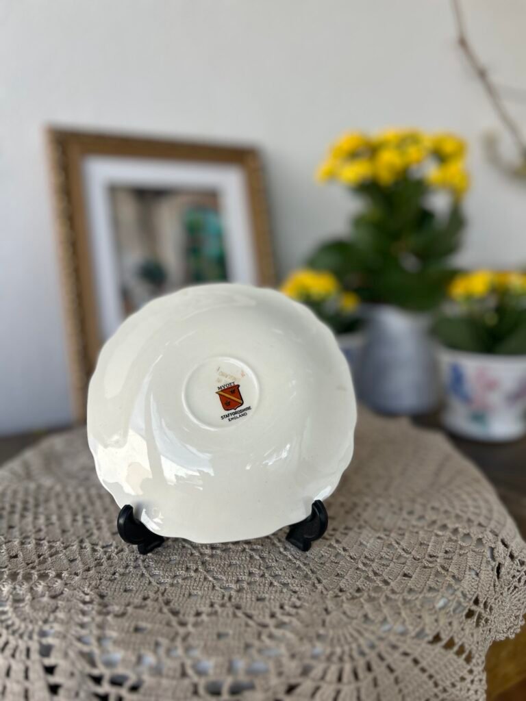 Pires inglês Myott Staffordshire – Floral Vintage