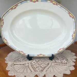 Travessa oval inglesa vintage W. H. Grindley