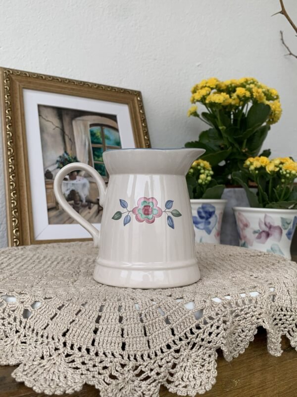 Leiteira Japonesa International China Floral em Stoneware - Imagem 2
