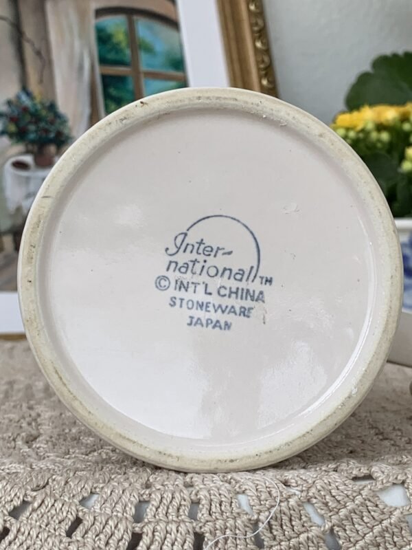 Leiteira Japonesa International China Floral em Stoneware - Imagem 3